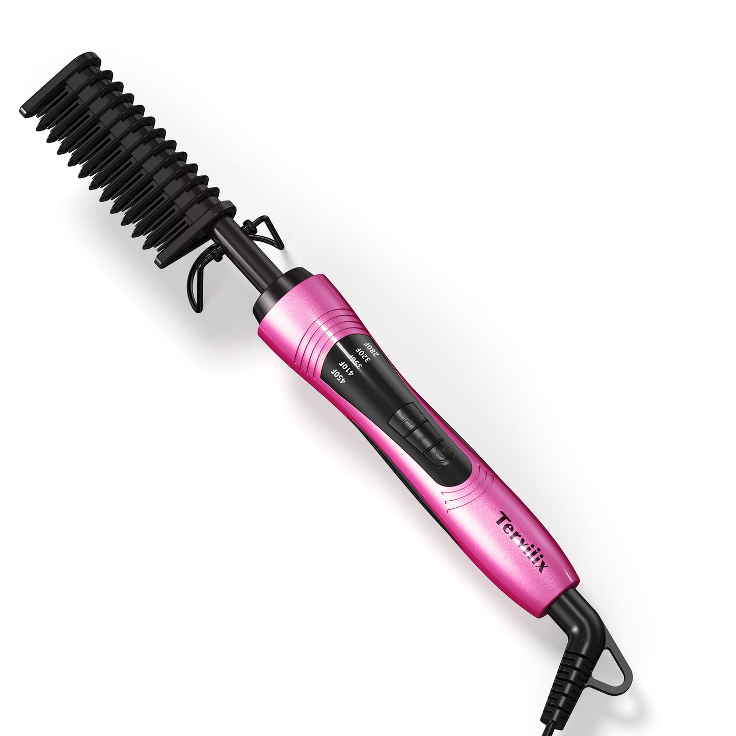 Terviiix Electric Hot Comb, 24k pink